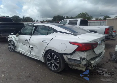 2016 Nissan Maxima 3.5 Platinum из США, поврежденный, VIN 1N4AA6AP1GC385504